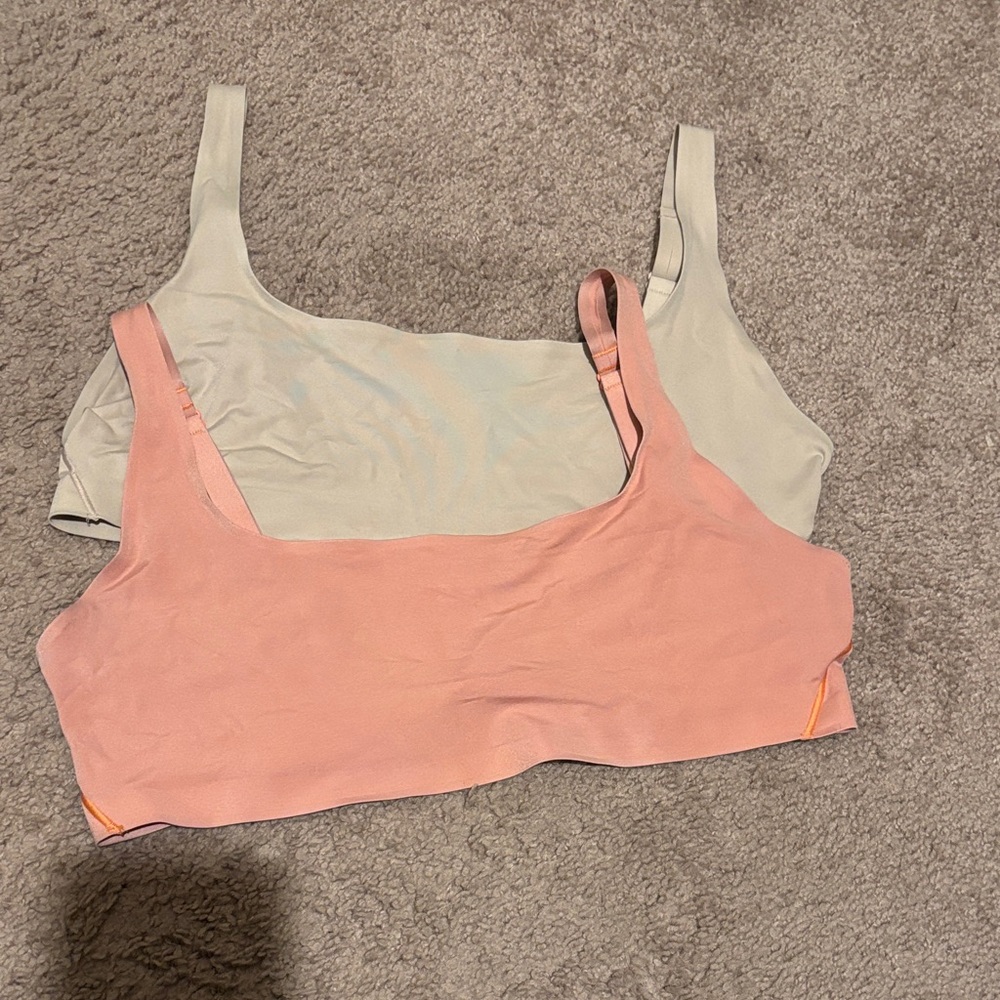 Bundle lululemon athletica Orange and Cream Bras